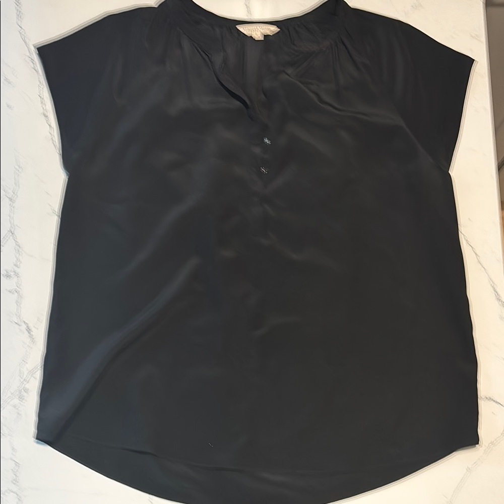 Rebecca Taylor Elegant Black Women's silk Top